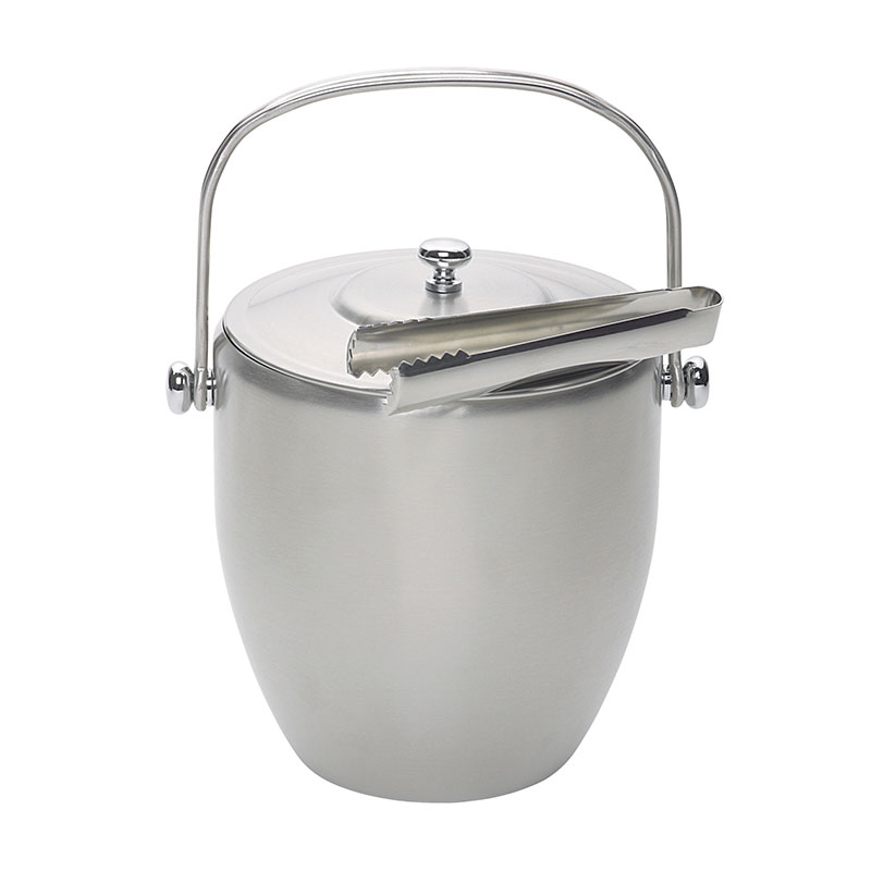 Ice Bucket with Tongs
