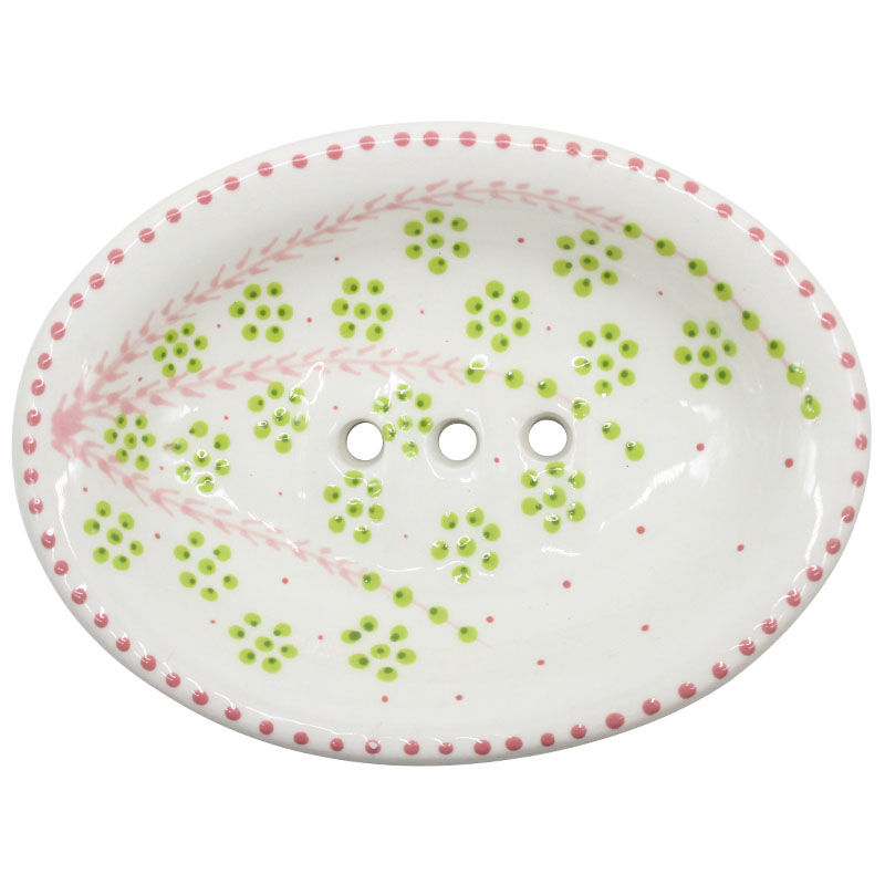 Poppy Oval Soap Dish