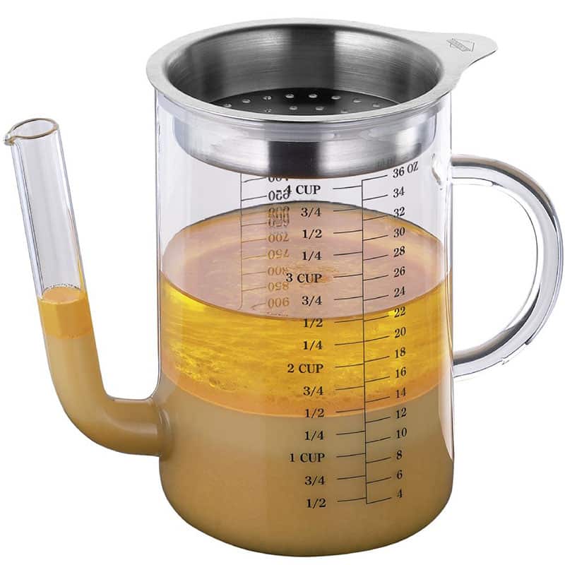 Fat Separator Glass Jug 1L - Image 3