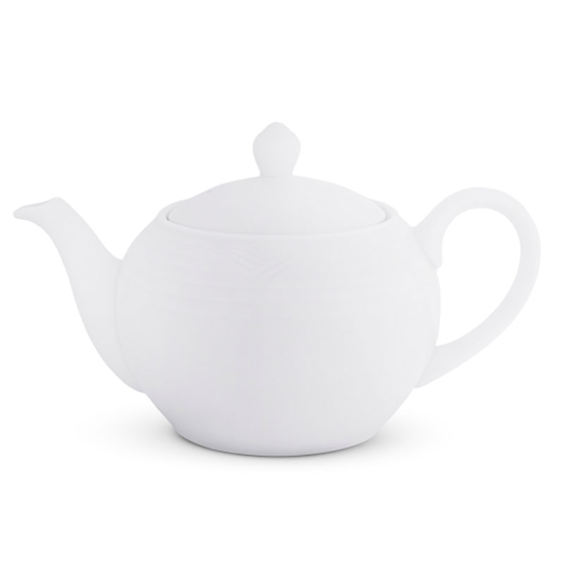 Arctic White Teapot