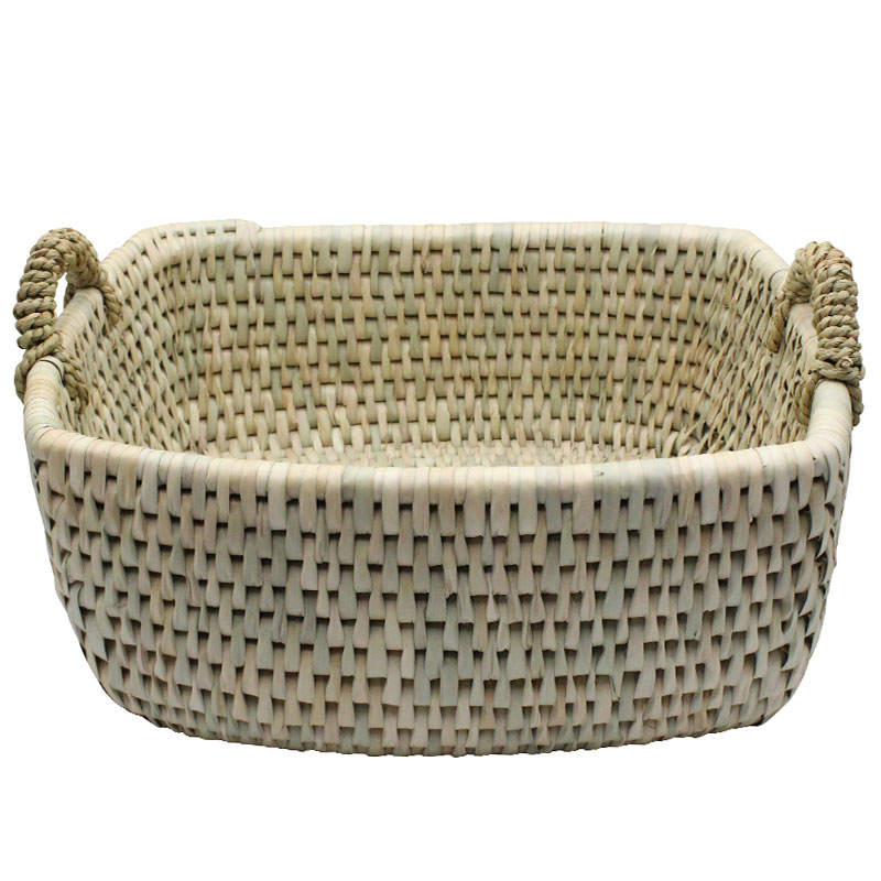 Umtsala Rectangular Basket with Handles - Image 2