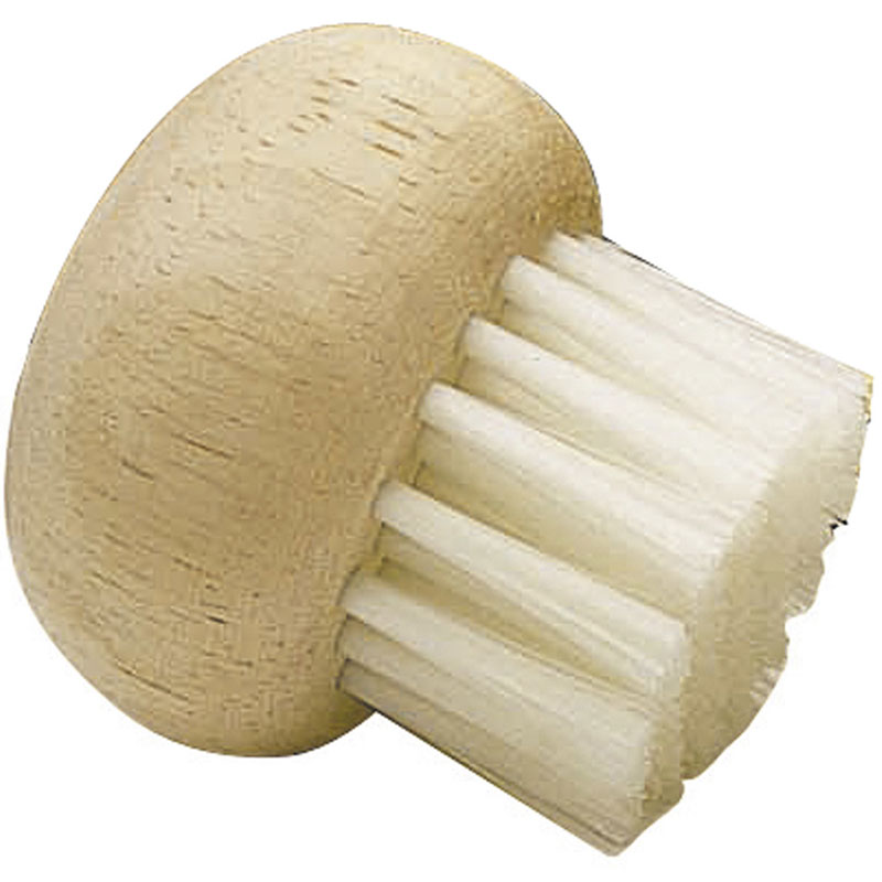 Wooden Handled Mushroom Brush