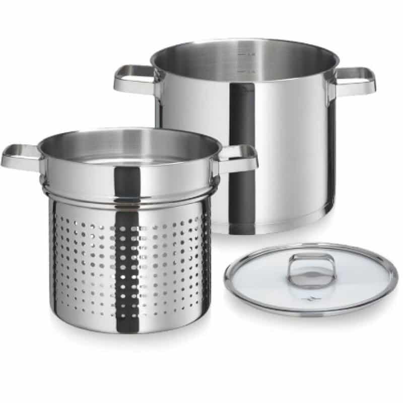 San Remo Stainless Steel Pot with Pasta Insert - Image 3