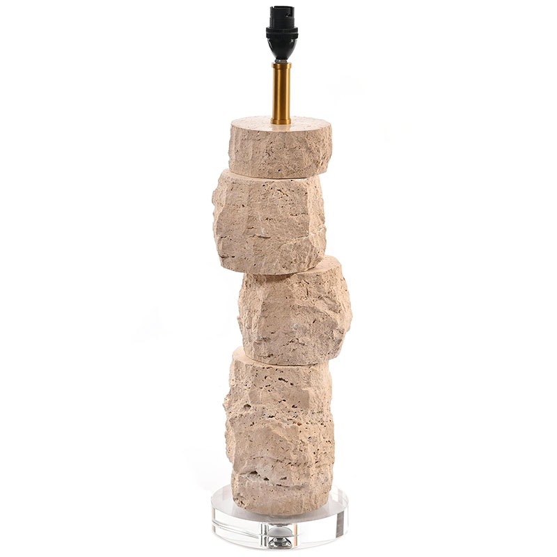 Celeste Travertine Table Lamp