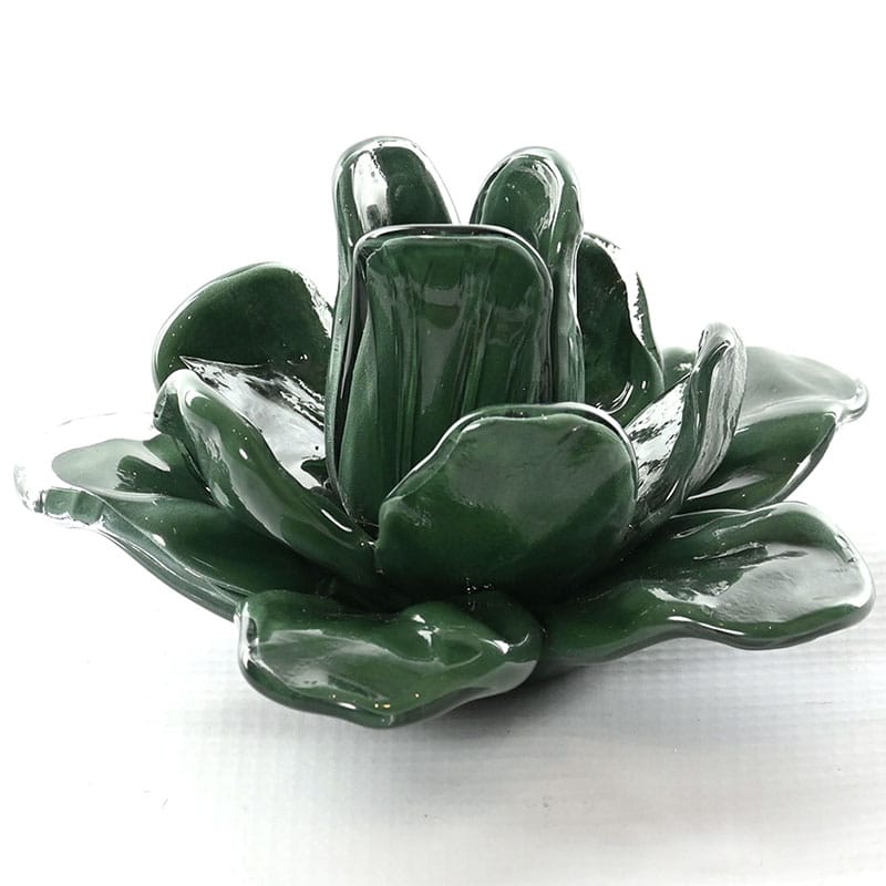 Water Lily Glow Candle Holder