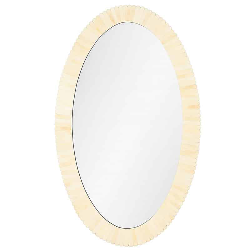 Solace Oval Natural Mirror