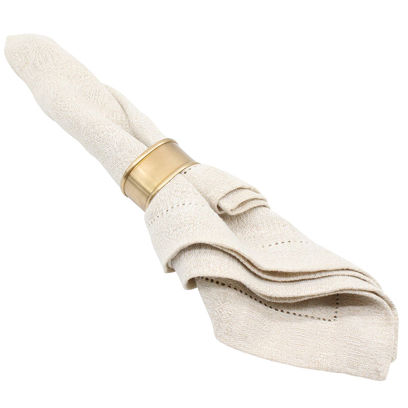 Oval Napkin Rings, Set of 4