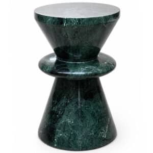 Verde Marble Side Table