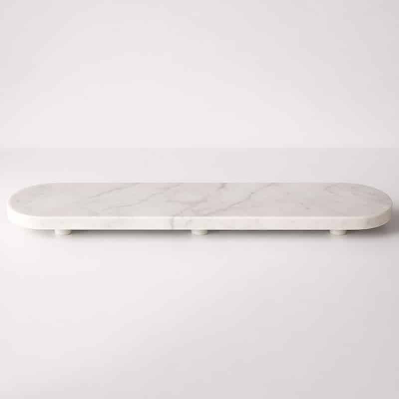 Extra Long Marble Vanity Tray