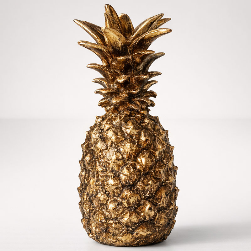 Gold Pineapple Decor