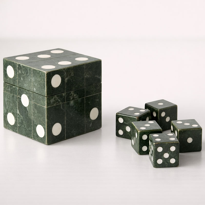 Green Dice Box