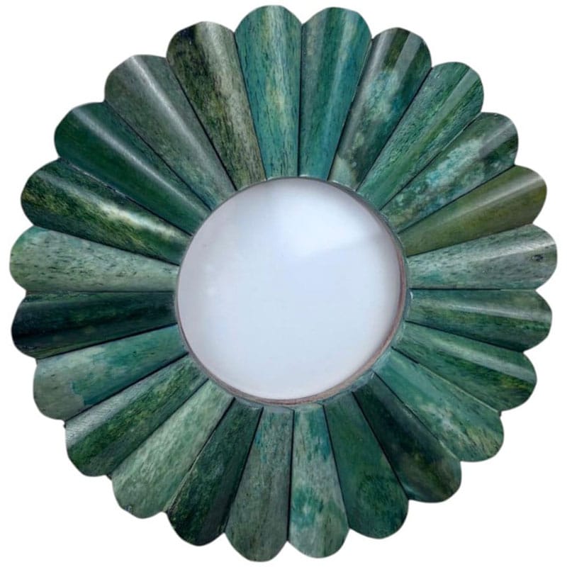 Green Sunburst Photo Frame