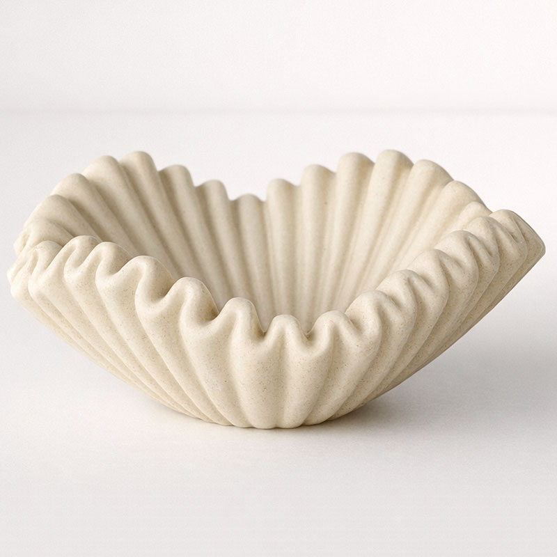 Resin Wavy Bowl