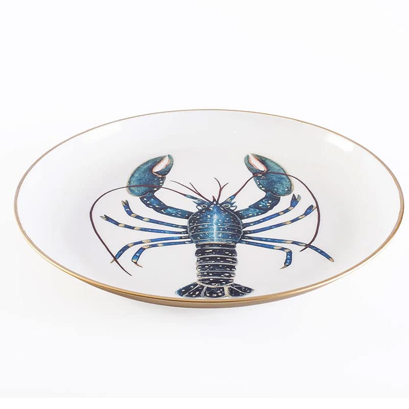 Sealife Round Serving Tray