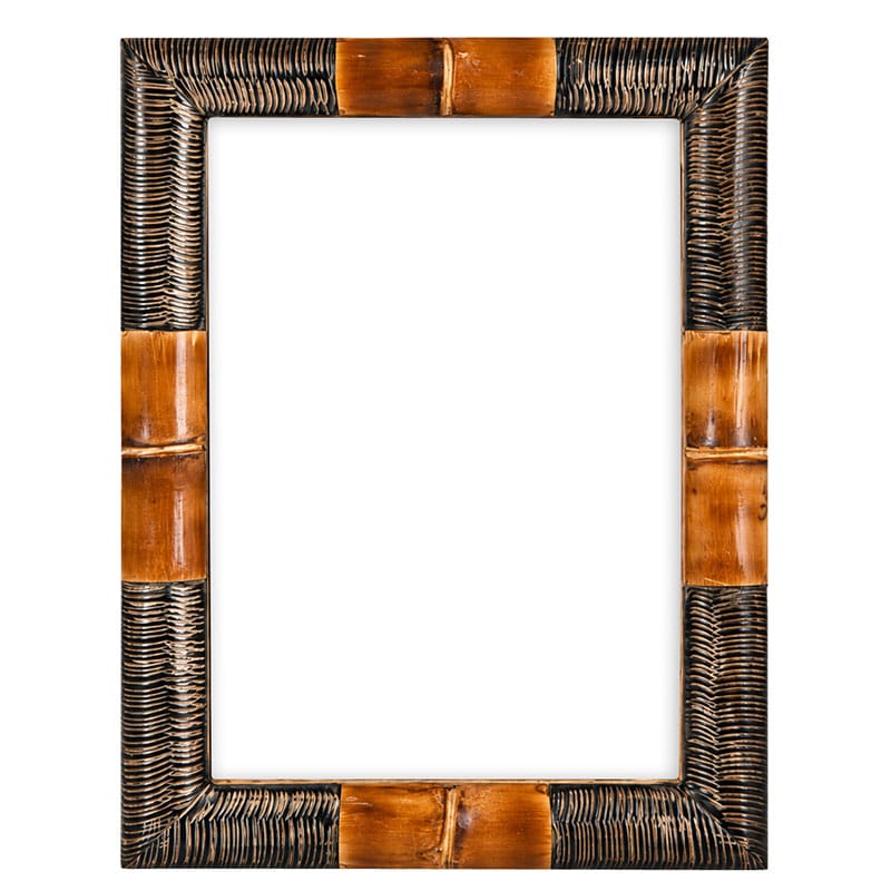 Chiselled Horn & Bamboo Frame