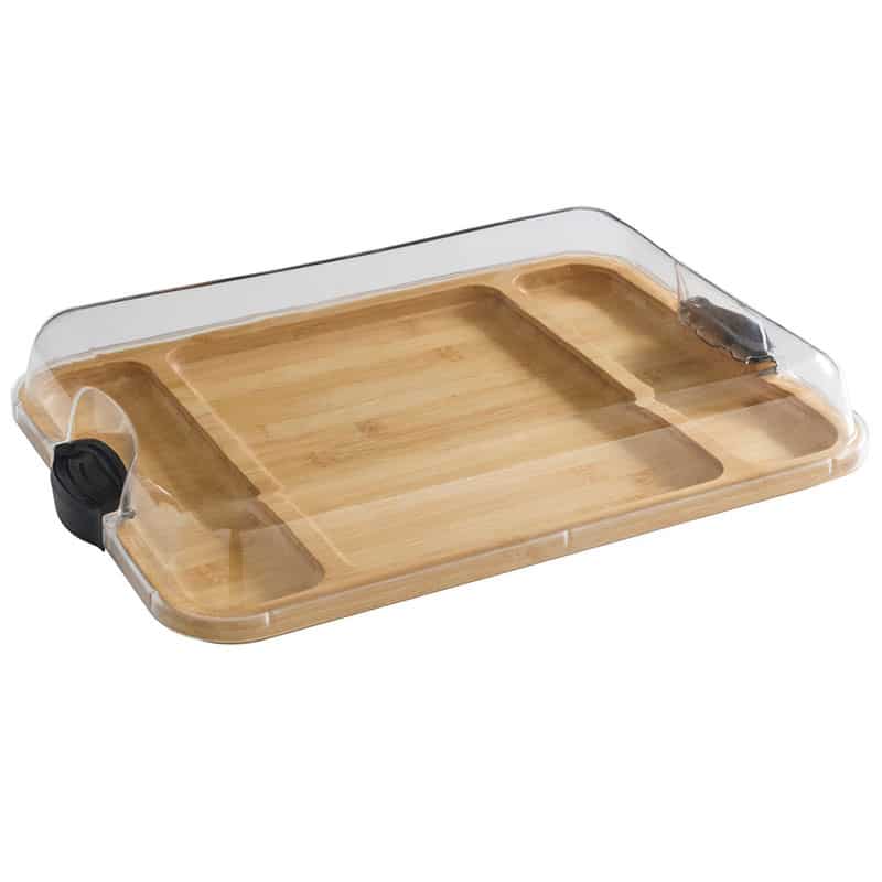 Build-a-Board Sectioned Bamboo Rectangular Board