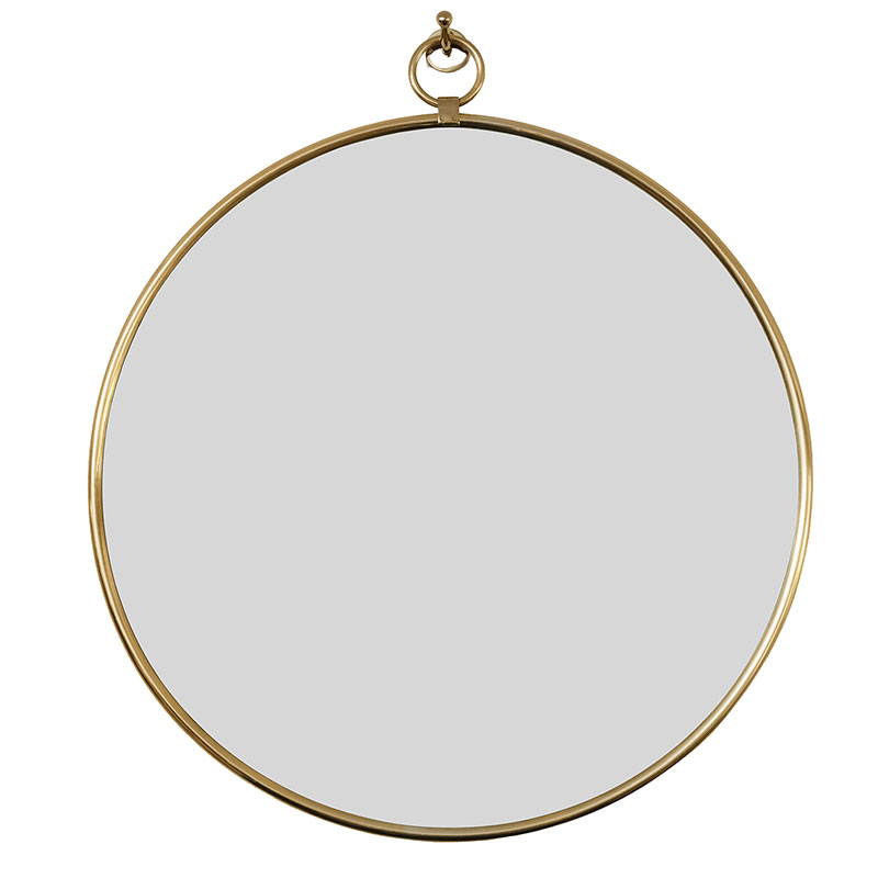 Classic Round Mirror with Hook