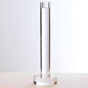 Crystal Pillar Candle Holder
