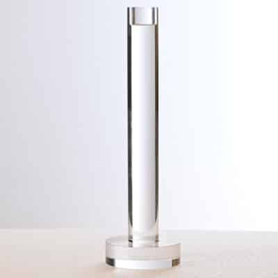 Crystal Pillar Candle Holder