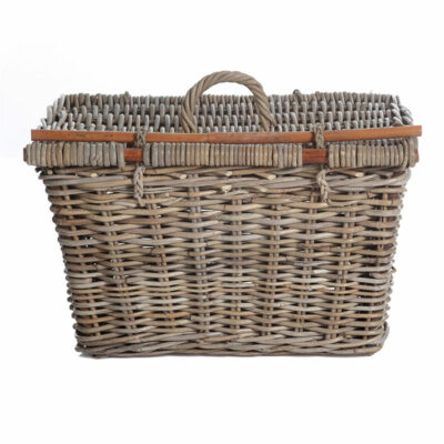 Thick Rattan Picnic Basket