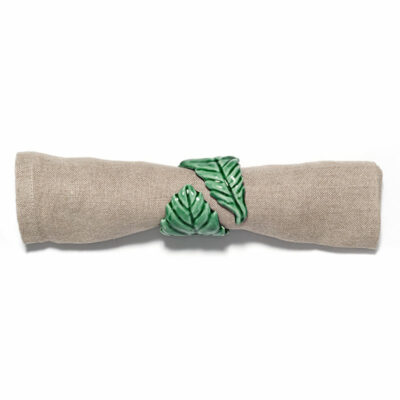 Cabbage Napkin Ring, Set of 4