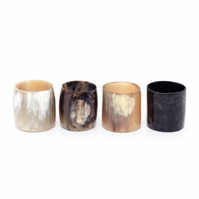 Horn Napkin Ring, Set of 4