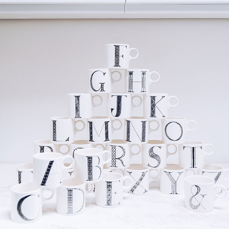 Alphabetical Monogram Mug - Image 7