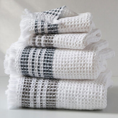 Organic Belgian Waffle Hand Towel