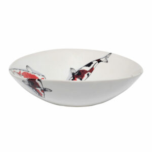 Red Koi Cereal Bowl