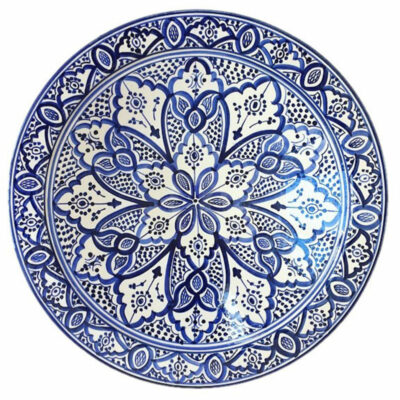 Moroccan Hand Painted Bowl