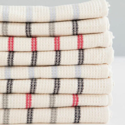 Natural Cotton Waffle Weave Tea Towel
