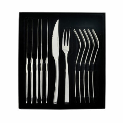 Newport 12 Piece Steak Knife & Fork Set