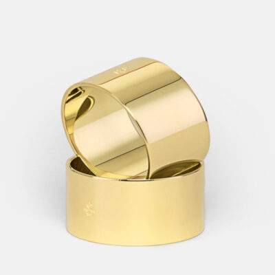 Brass Napkin Rings, Set of 2