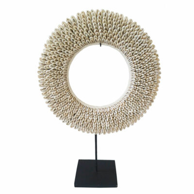 Circular Cowrie Tribal Necklace - Small