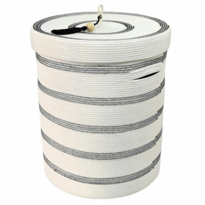 Lidded Laundry Basket