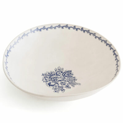Blue M Large Bowl