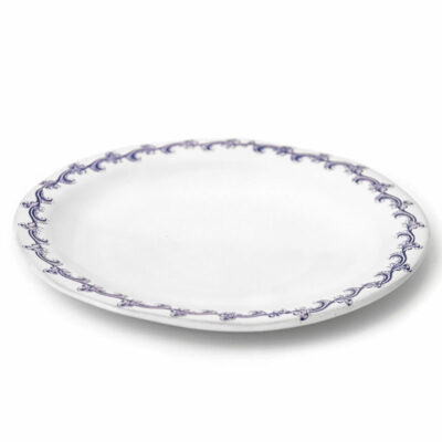 Blue M Plain Side Plate