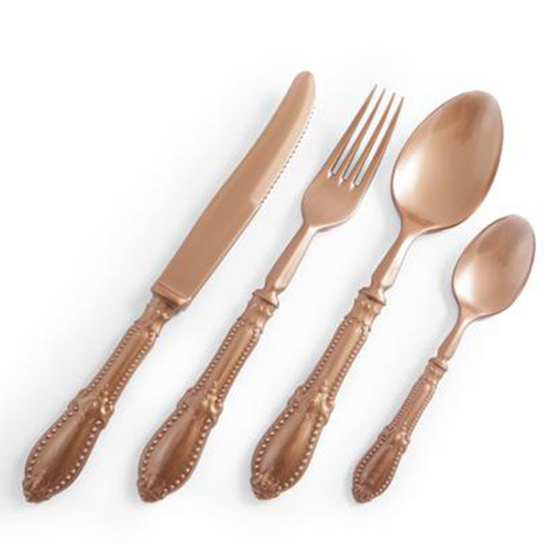 Antique Plastique Cutlery, Set of 24 - Image 7