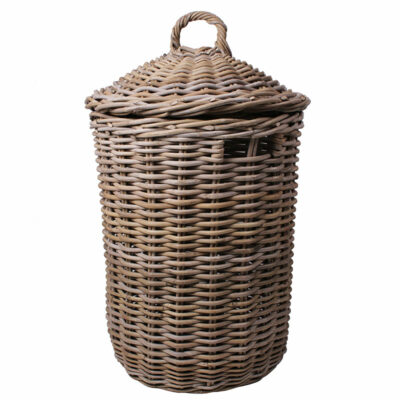 Thick Rattan Laundry Basket