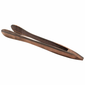 Dark Wood Salad Tongs
