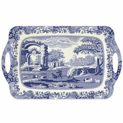 Blue Italian Large Tray