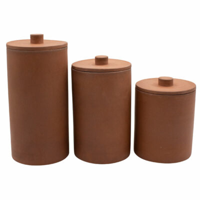 Terracotta Canister