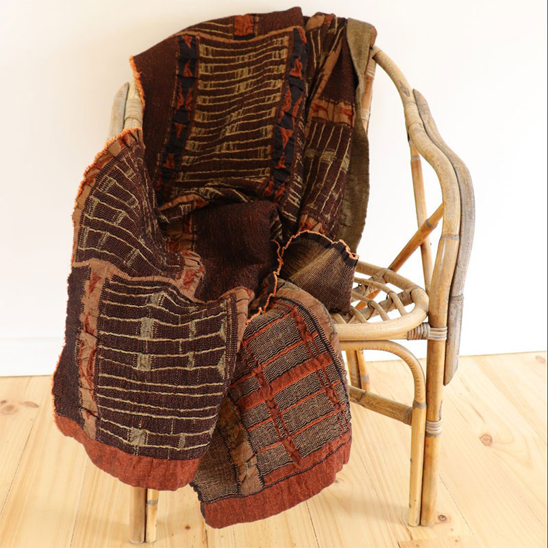 Metallic Bogolan Lounge Throw - Image 7