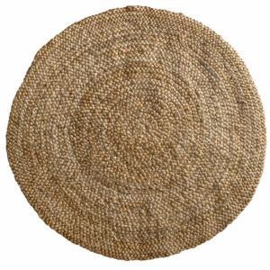 Natural Round Jute Rug
