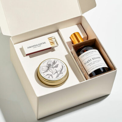 Gold Tin & Home Fragrance Set