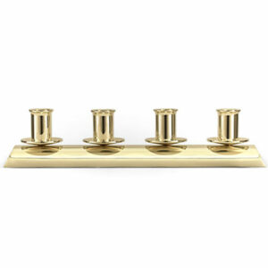 Advent Brass Candelabra
