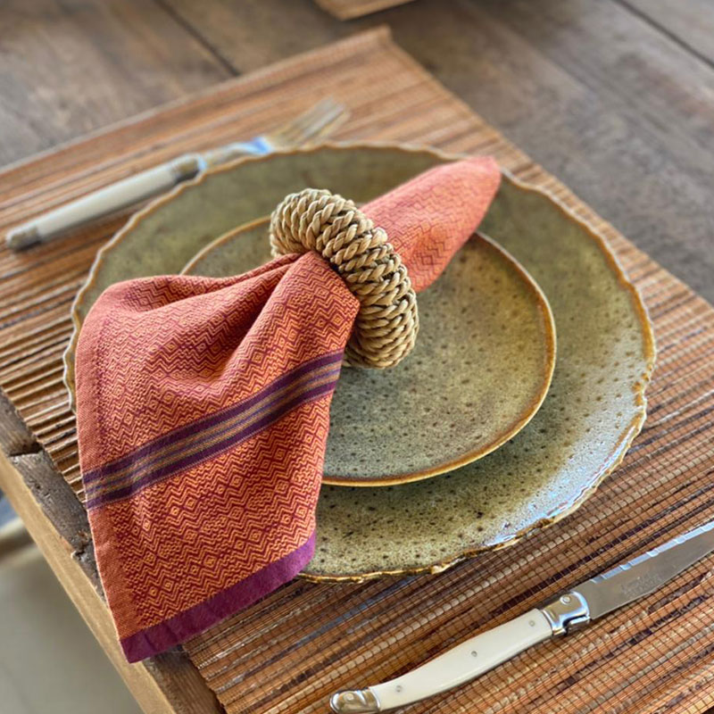 Reactive Chipped Dinner Plate - Image 2