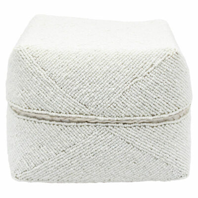 White Beaded Box