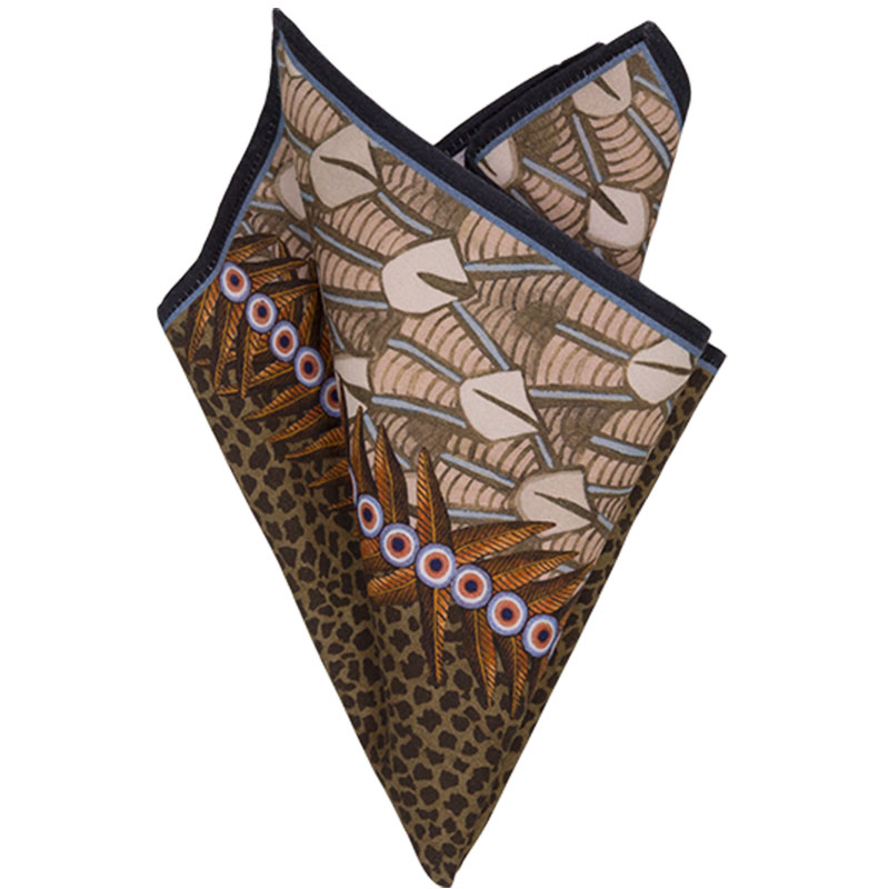 Feather Napkins, Set of 6 - Image 5