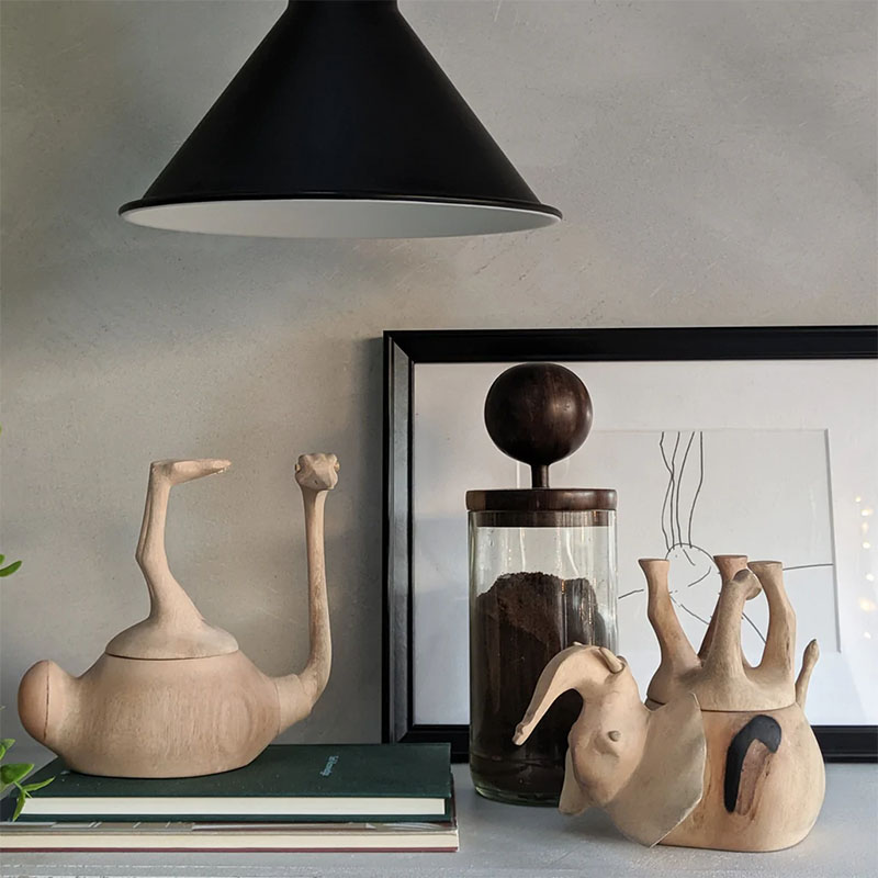 Sleeping Ostrich Pot - Image 2